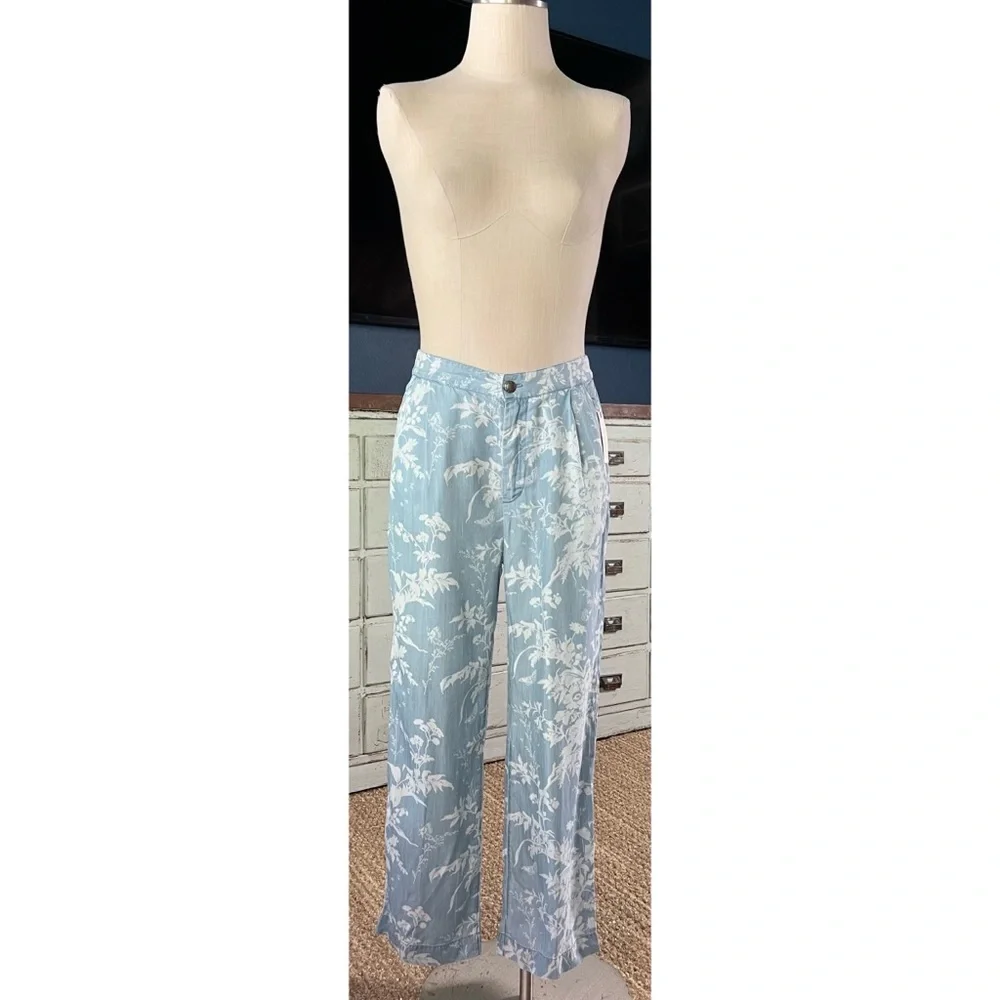 Anthropologie Paige Floral Pants 4 - Picture 11 of 12